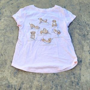 GAP Organic Cotton Dog Yoga Tee XL